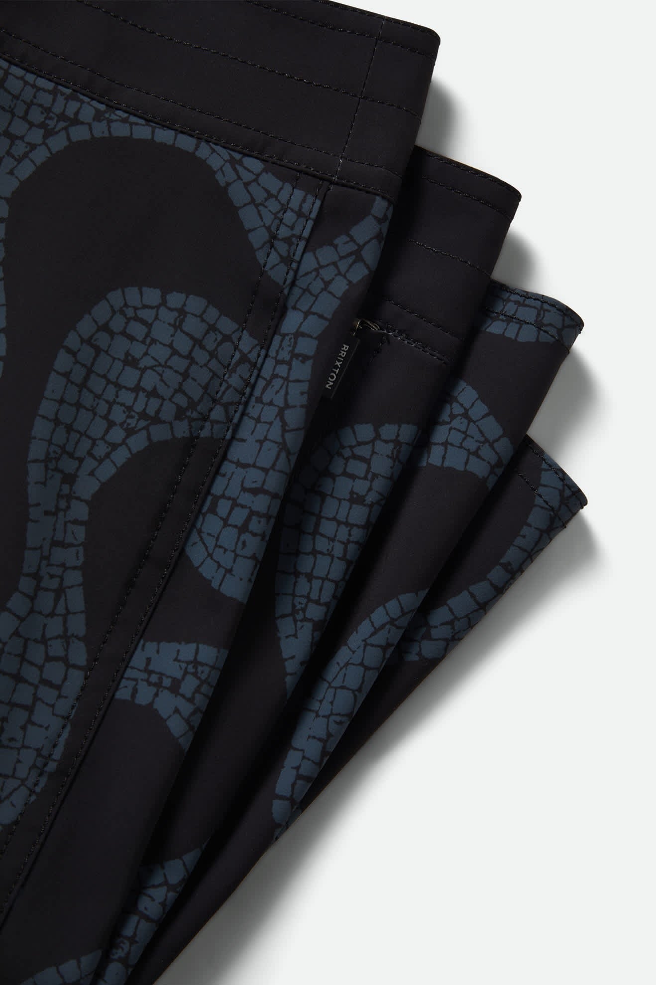 Blitz Boardshort 19" - Black/Future Grey Warped Tile