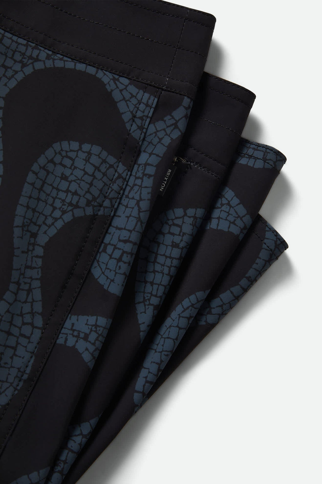 Blitz Boardshort 19" - Black/Future Grey Warped Tile