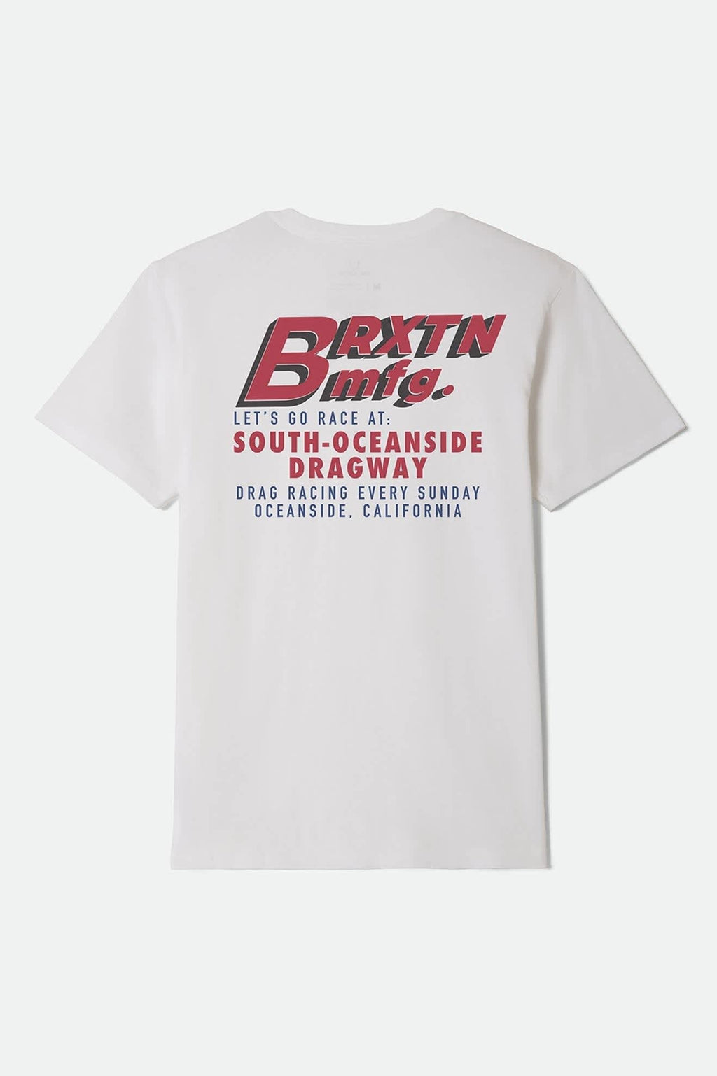 South O Dragway Short Sleeve Standard T-Shirt - White
