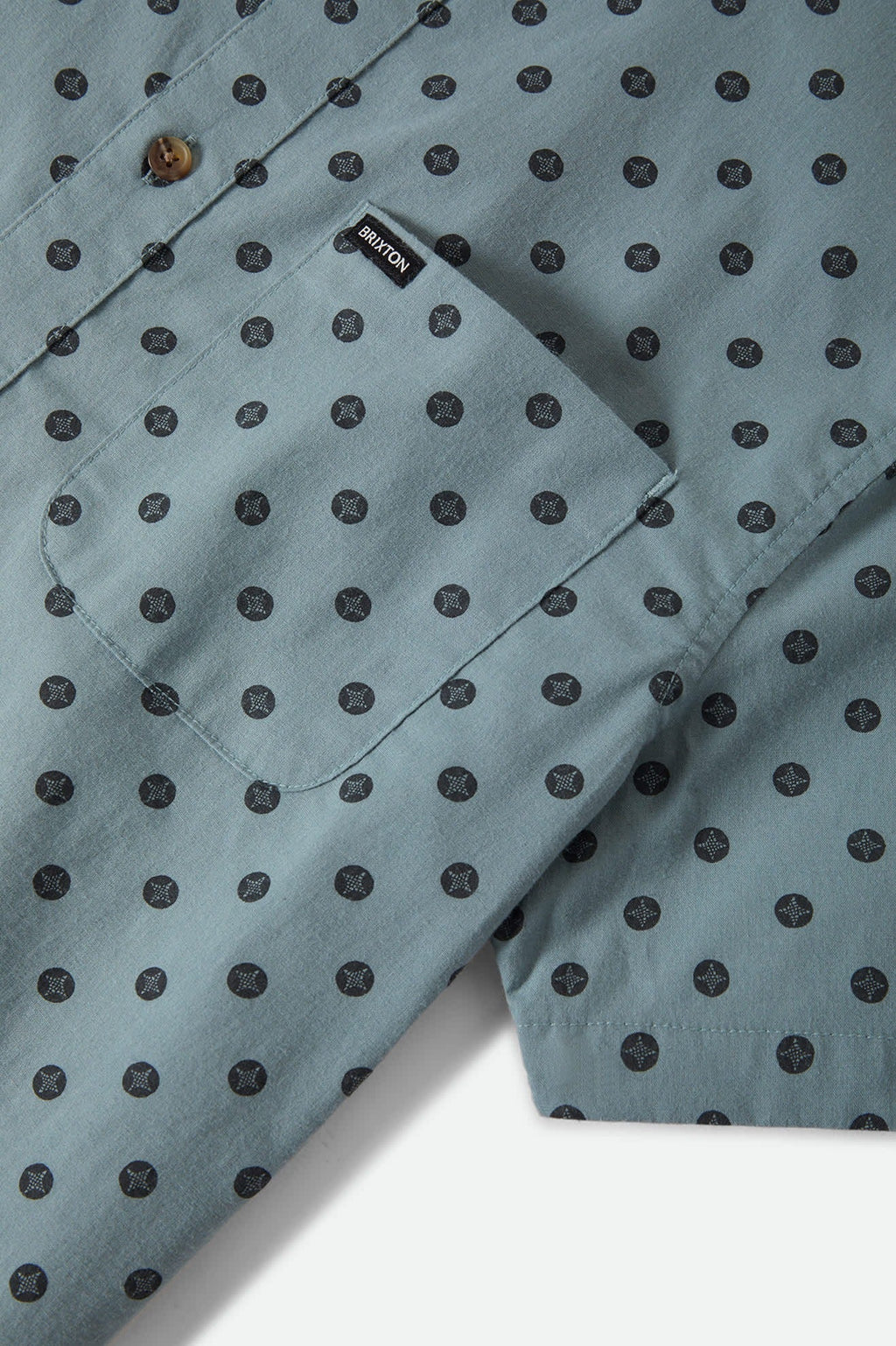 Charter Print Short Sleeve Shirt - Micro Street Tile