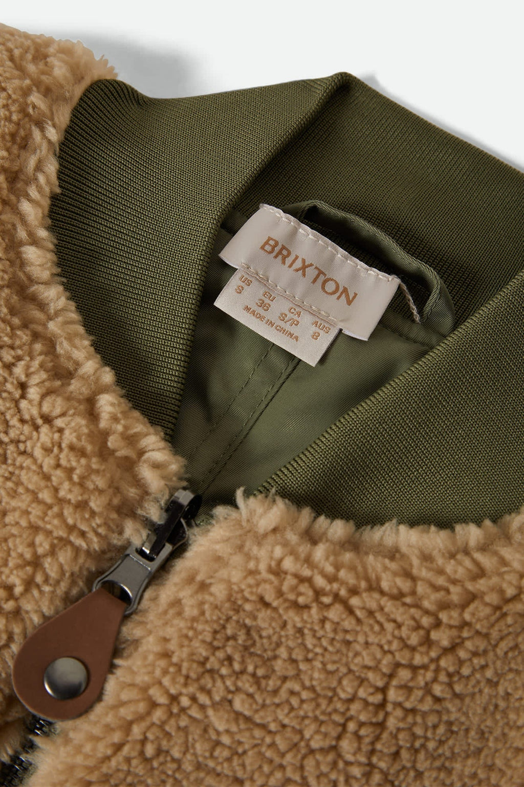 Sherpa Surplus Bomber Jacket - Olive Surplus