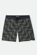 Blitz Boardshort 19" - Dark Olive/Black