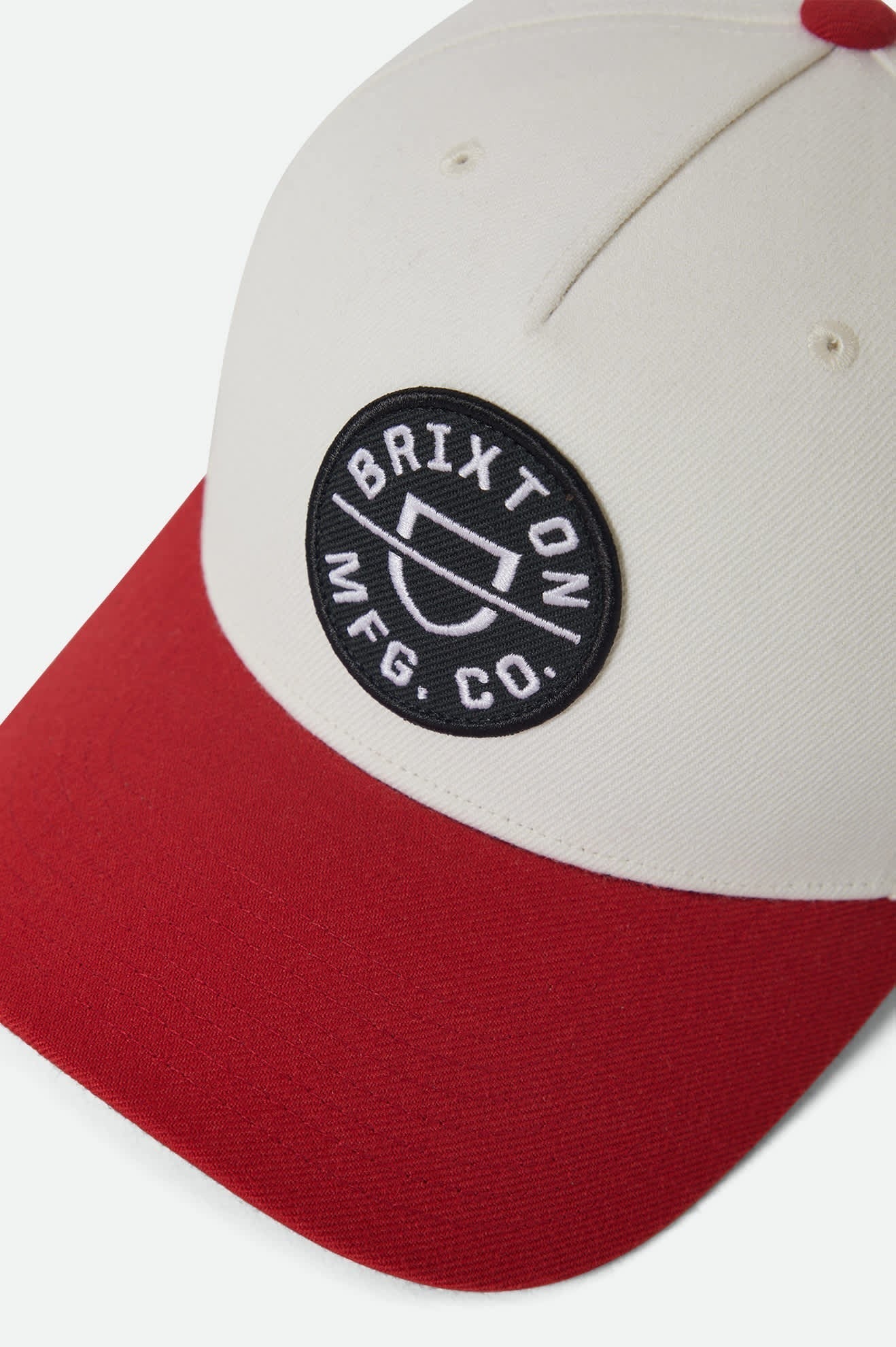 Crest NetPlus Snapback - Off White/Adrenaline Rush