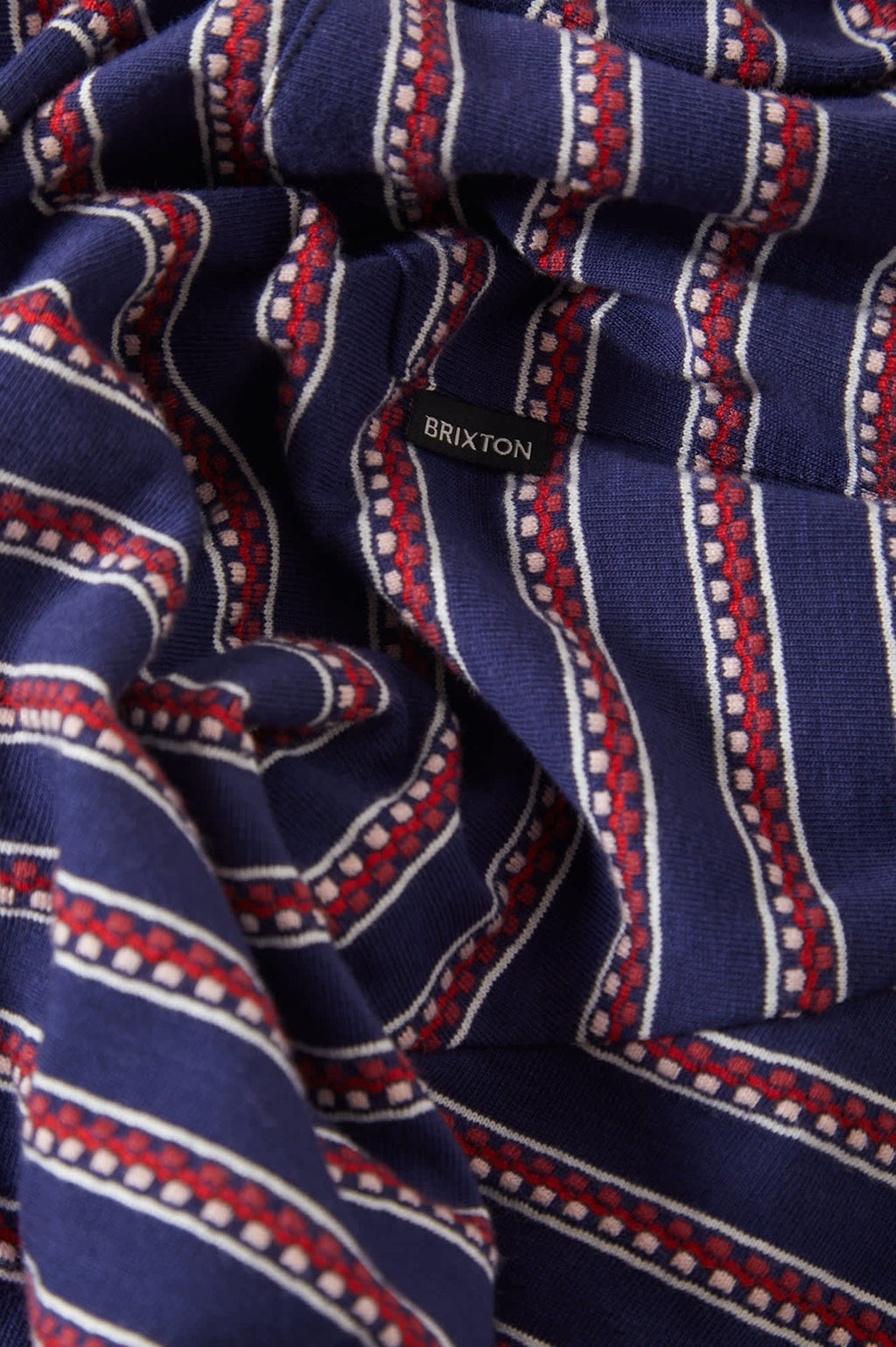 Poolside Pique Box Crop T-Shirt - Washed Navy