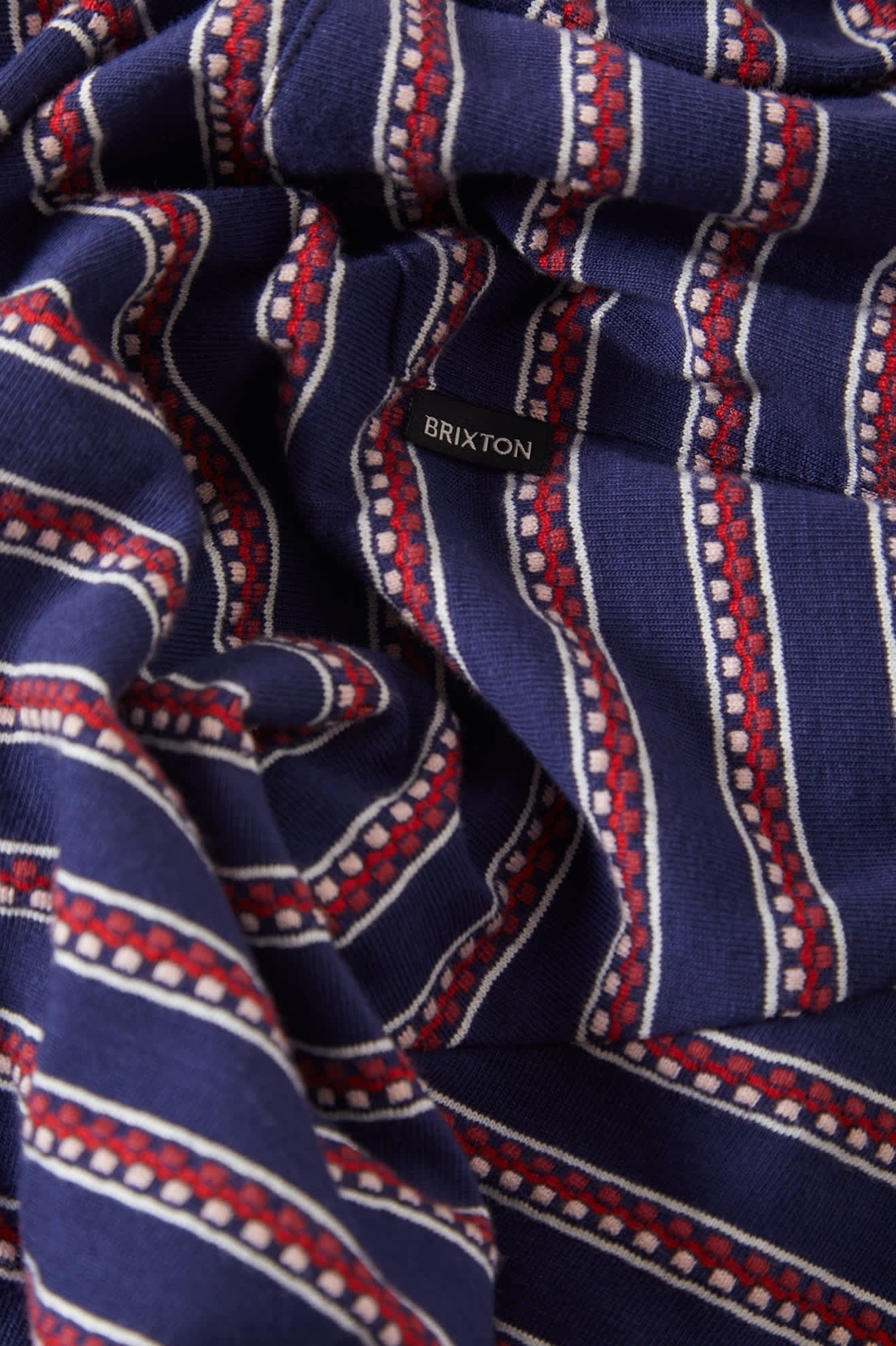 Poolside Pique Box Crop T-Shirt - Washed Navy