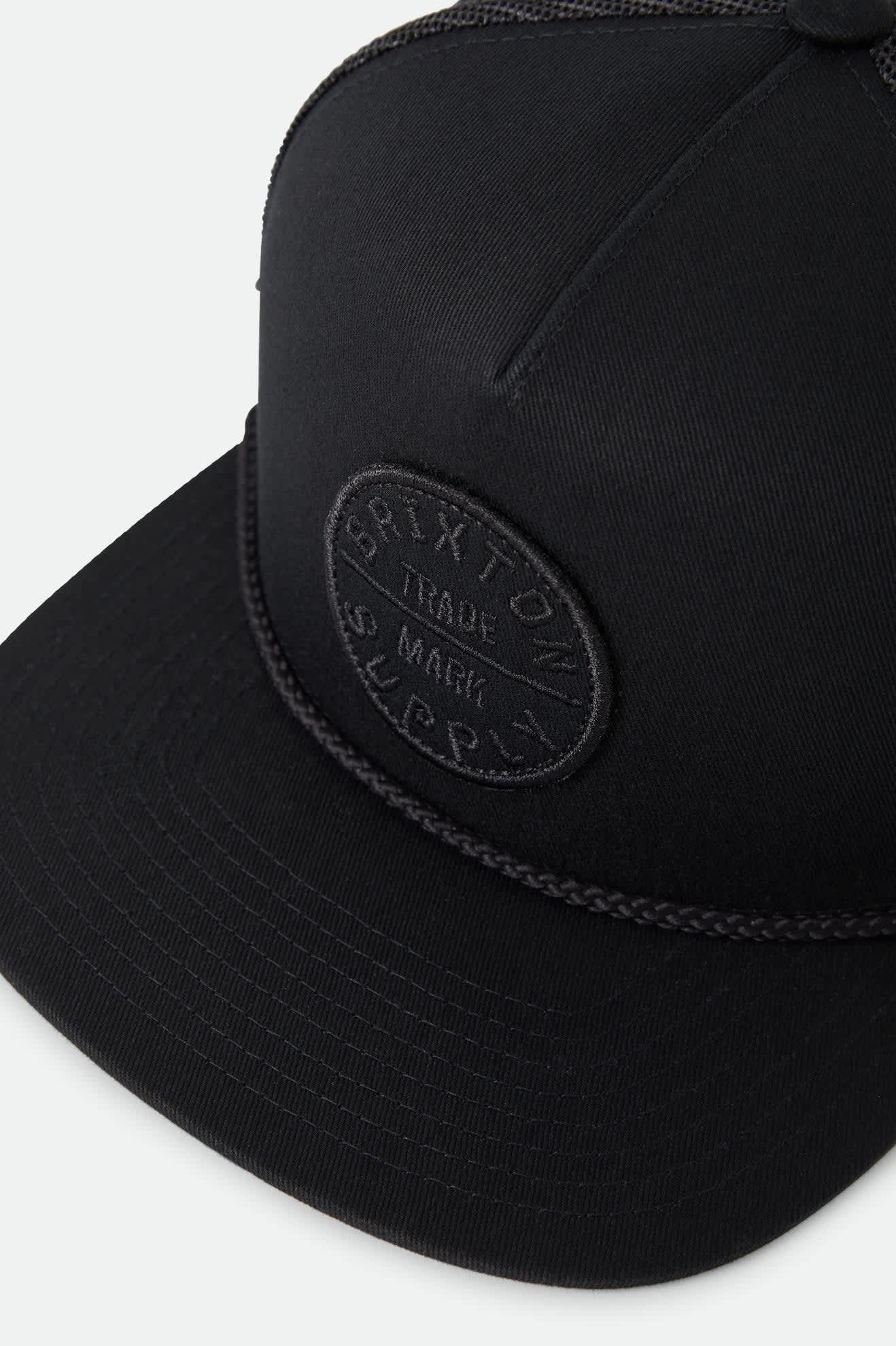 Oath Trucker Hat - Black/Black/Black
