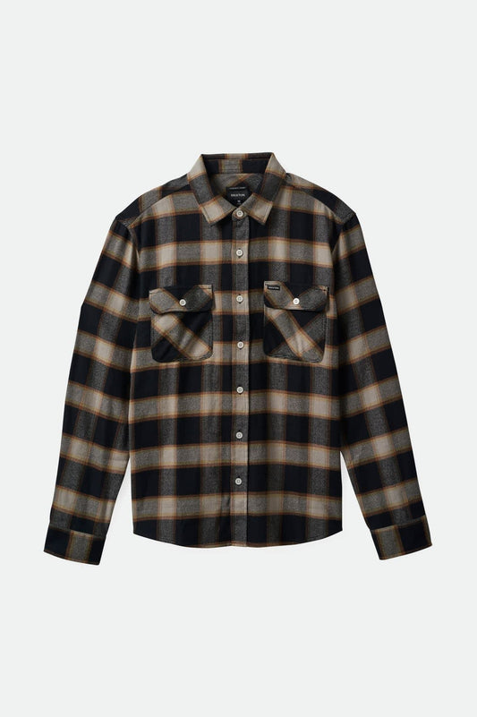 Bowery Flannel - Black/Cream
