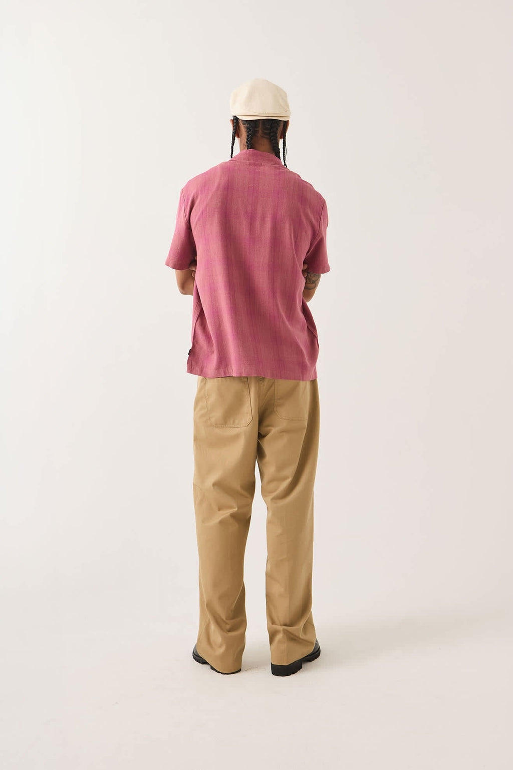Century Shirt - Pink Shadow Plaid