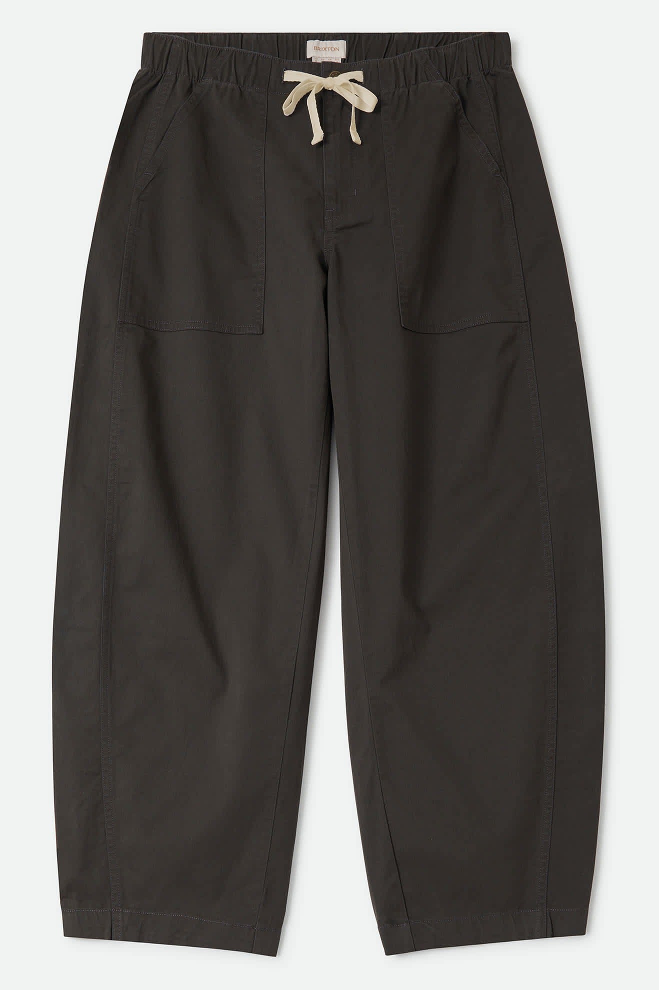 Utility Everyday Barrel Pant - Washed Black