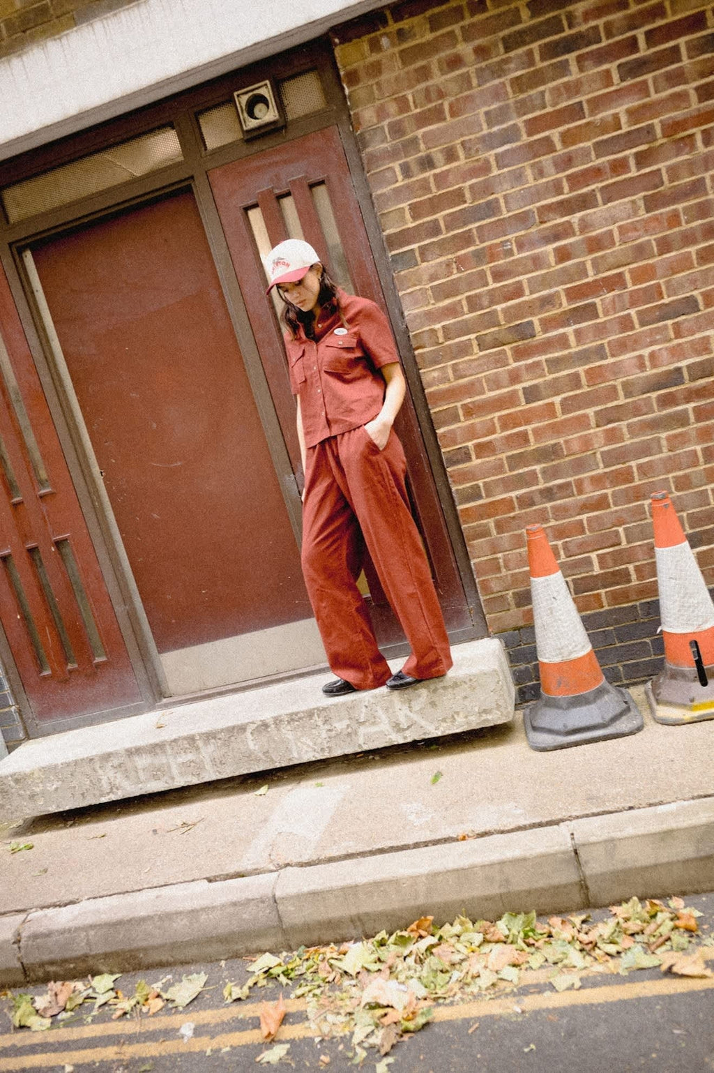 Lounge Pant - Dark Brick