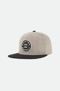 Oath III Snapback - Heather Grey/Black