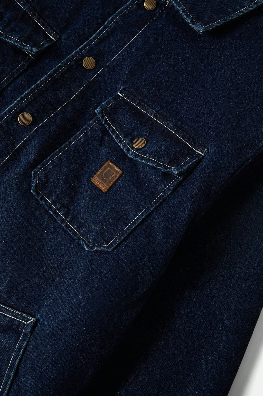 Durham Sherpa Lined Jacket - Medium Wash Denim