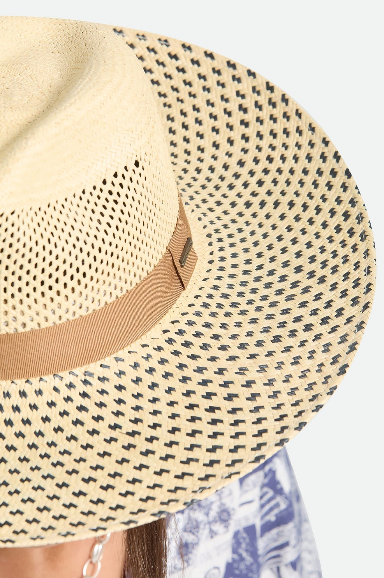 Evangeline Panama Rancher - Natural/Black