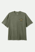 Bauer Heavyweight Relaxed T-Shirt - Olive Surplus Classic Wash
