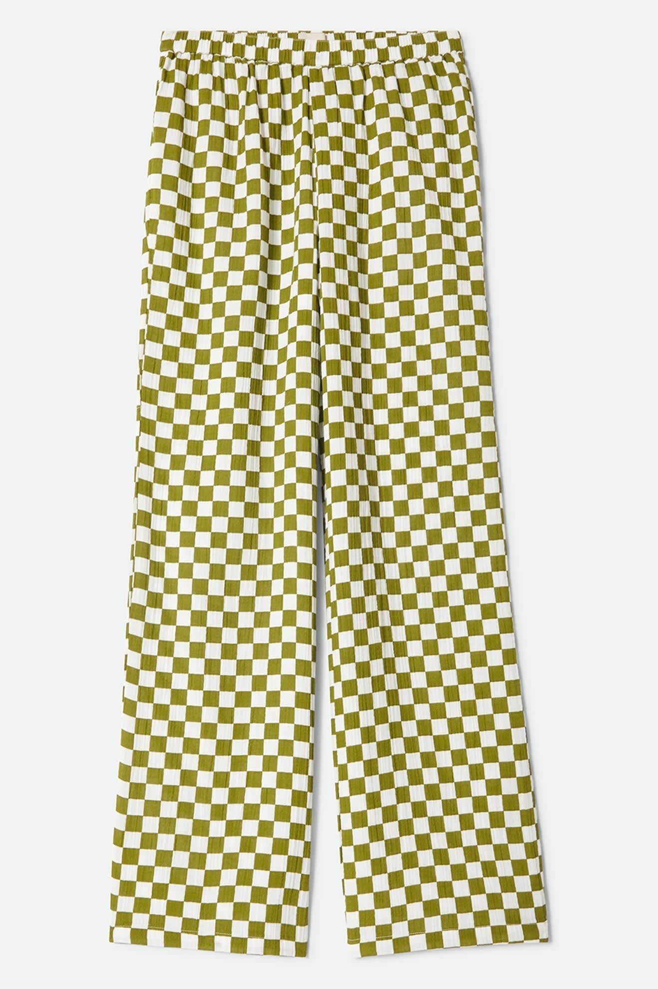 The Lola Lounge Pant - Sublime Green Checkerboard