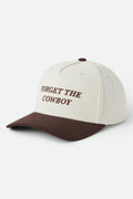 Forget The Cowboy NetPlus Snapback - Chocolate/Off White