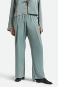 Soho Silky Pant - Blue Green Shine
