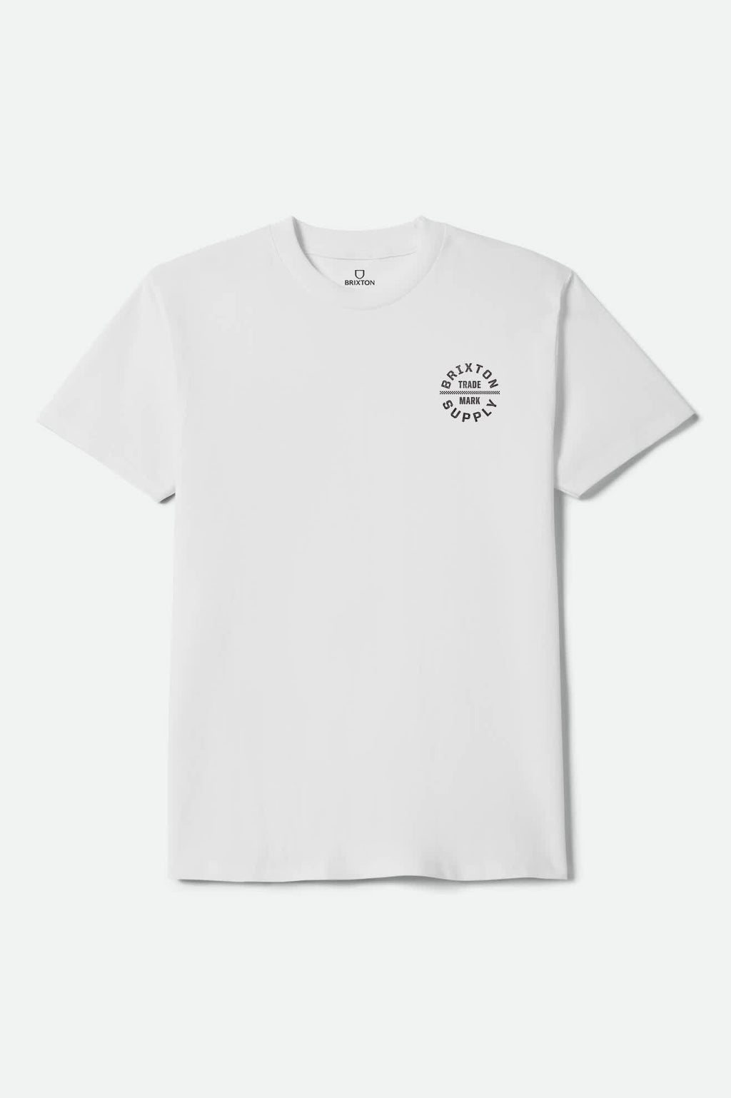 Oath V Short Sleeve T-Shirt - White/Black/Checkered