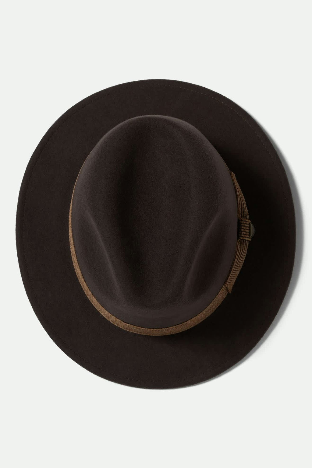 Roma Fedora - Chocolate/Bronze