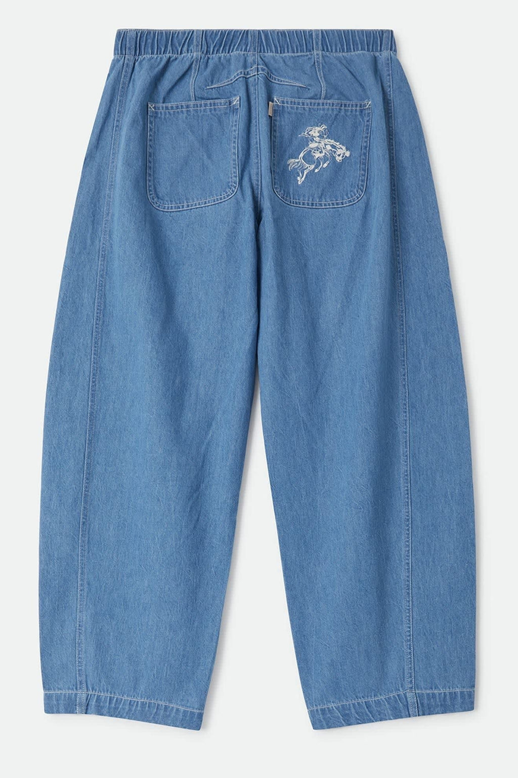 Utility Everyday Barrel Pant - Light Stone Wash