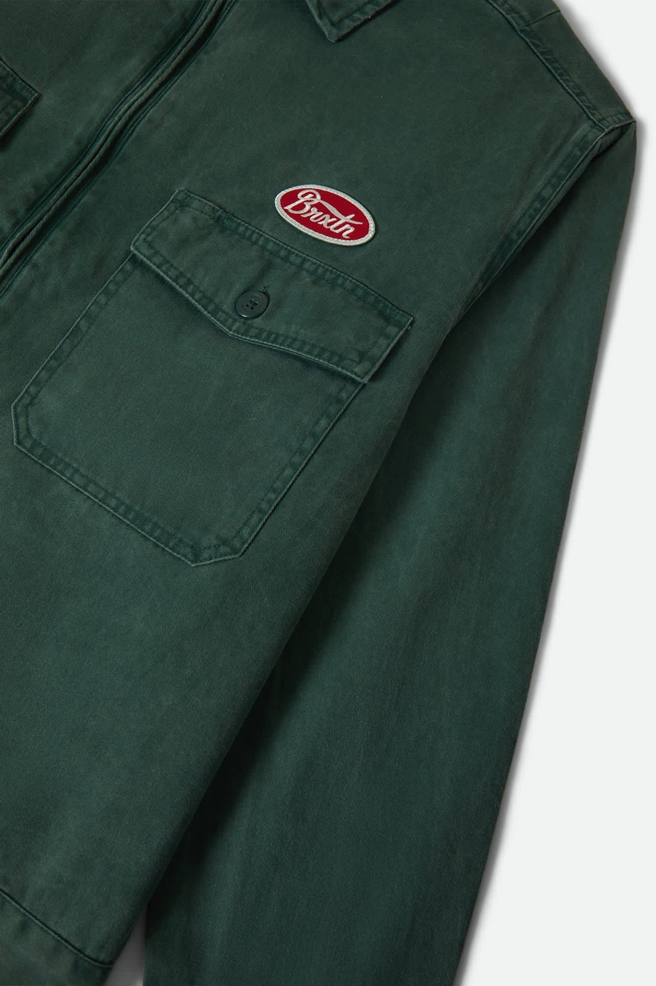 Trademark Lightweight Garage Jacket - Washed Primal Green