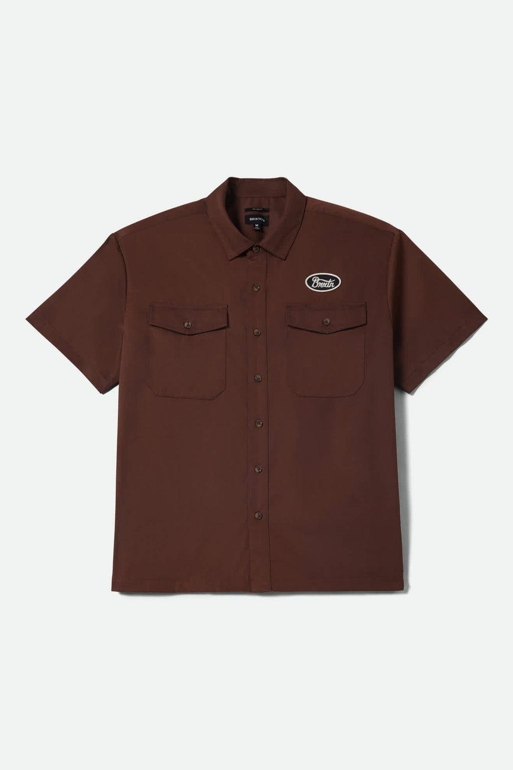 Builders Olson Short Sleeve Shirt - Chocolate