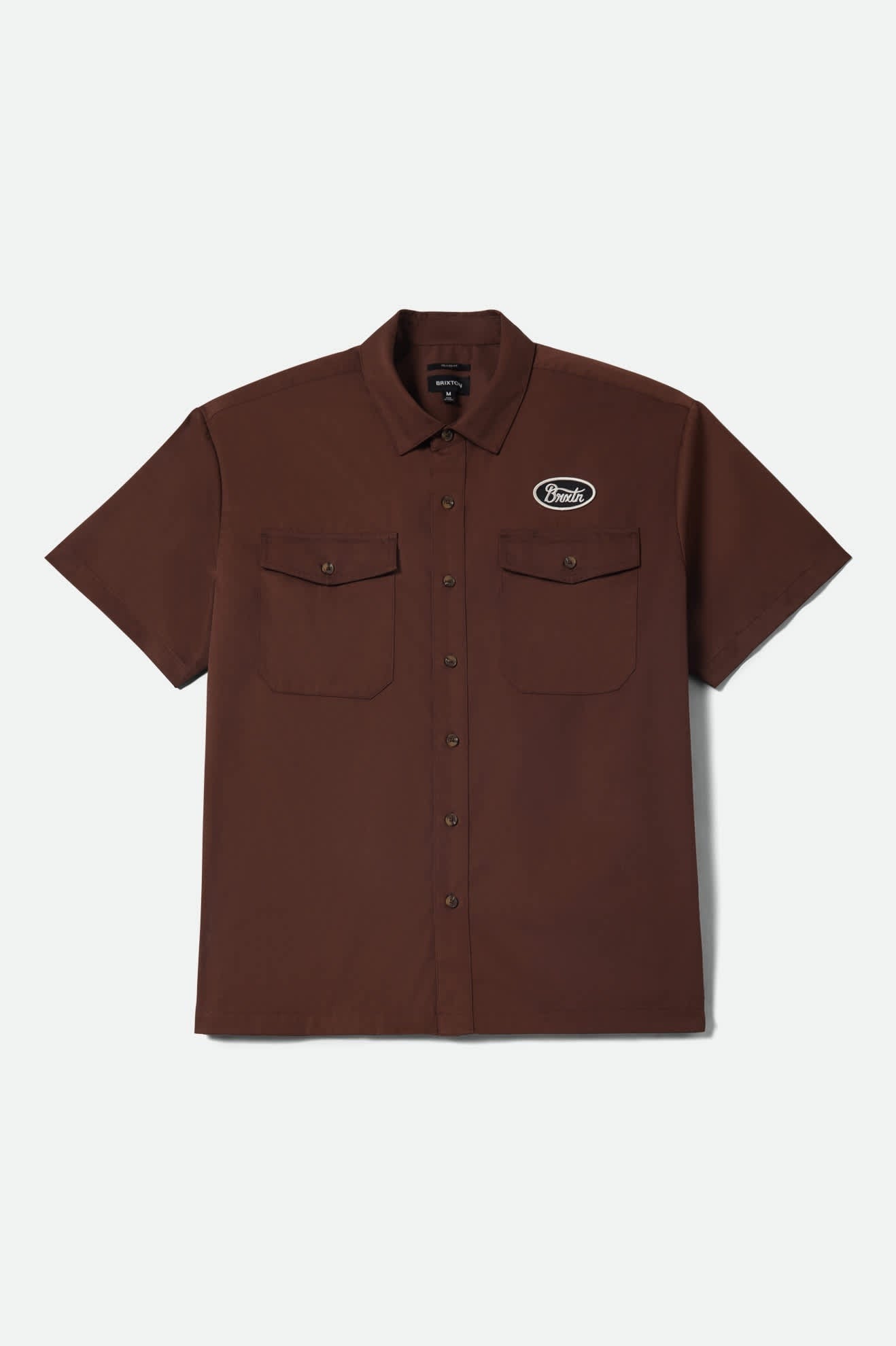 Builders Olson Short Sleeve Shirt - Chocolate