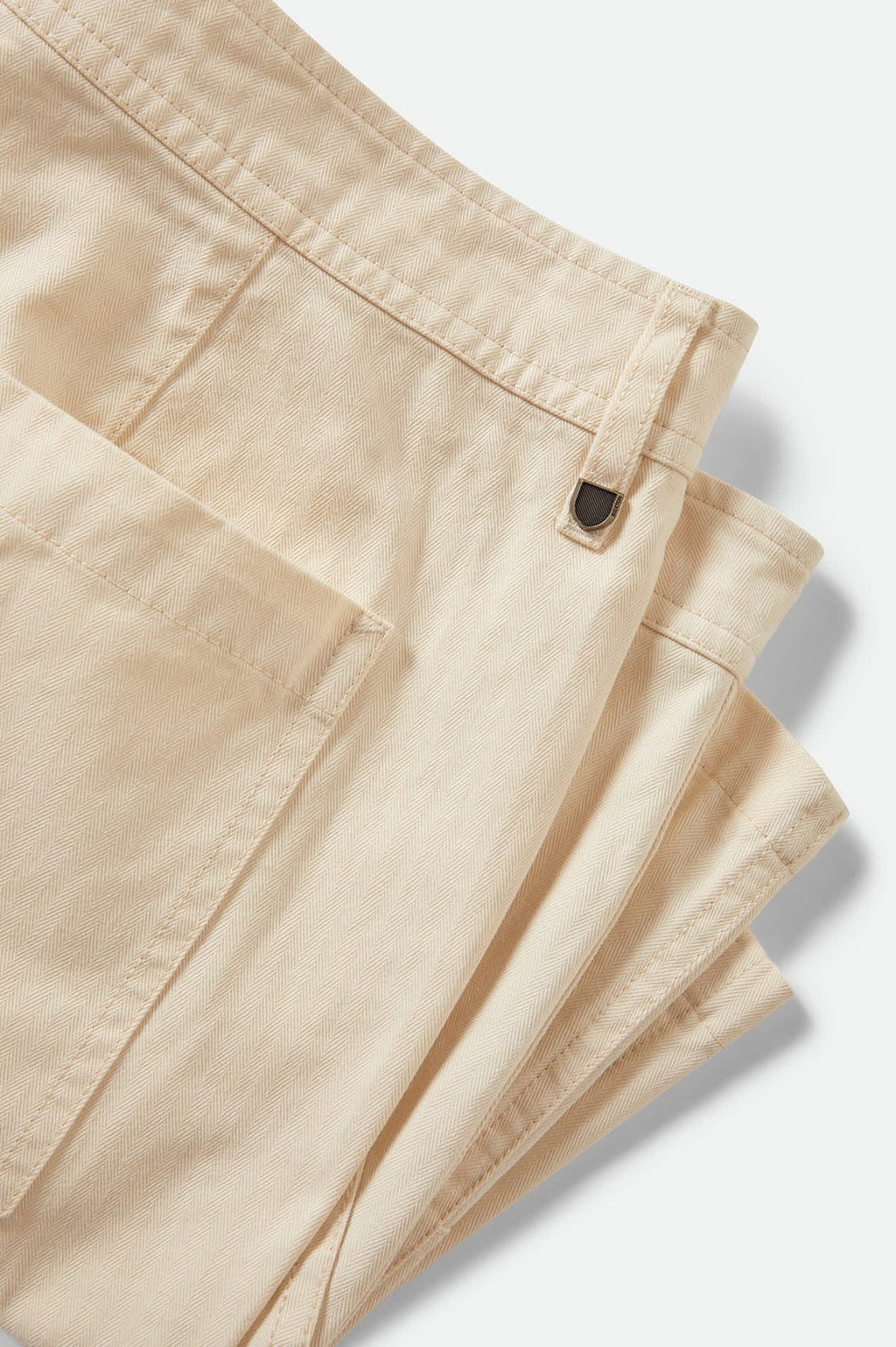 Surplus Vintage Wash Herringbone Short - Whitecap