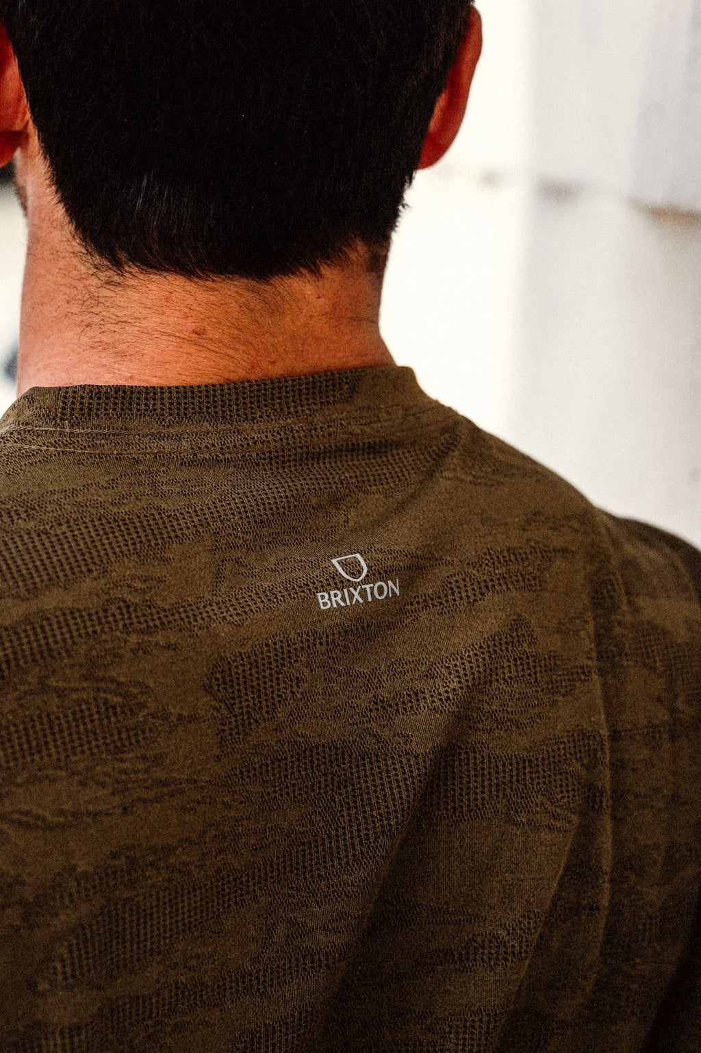 Journey Short Sleeve Pocket T-Shirt - Olive Tiger Camo