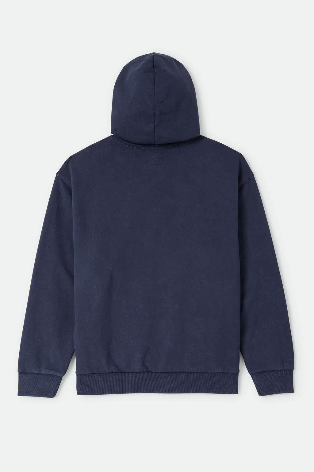 Brixton Baseline Hood Fleece - Washed Navy Vintage Wash