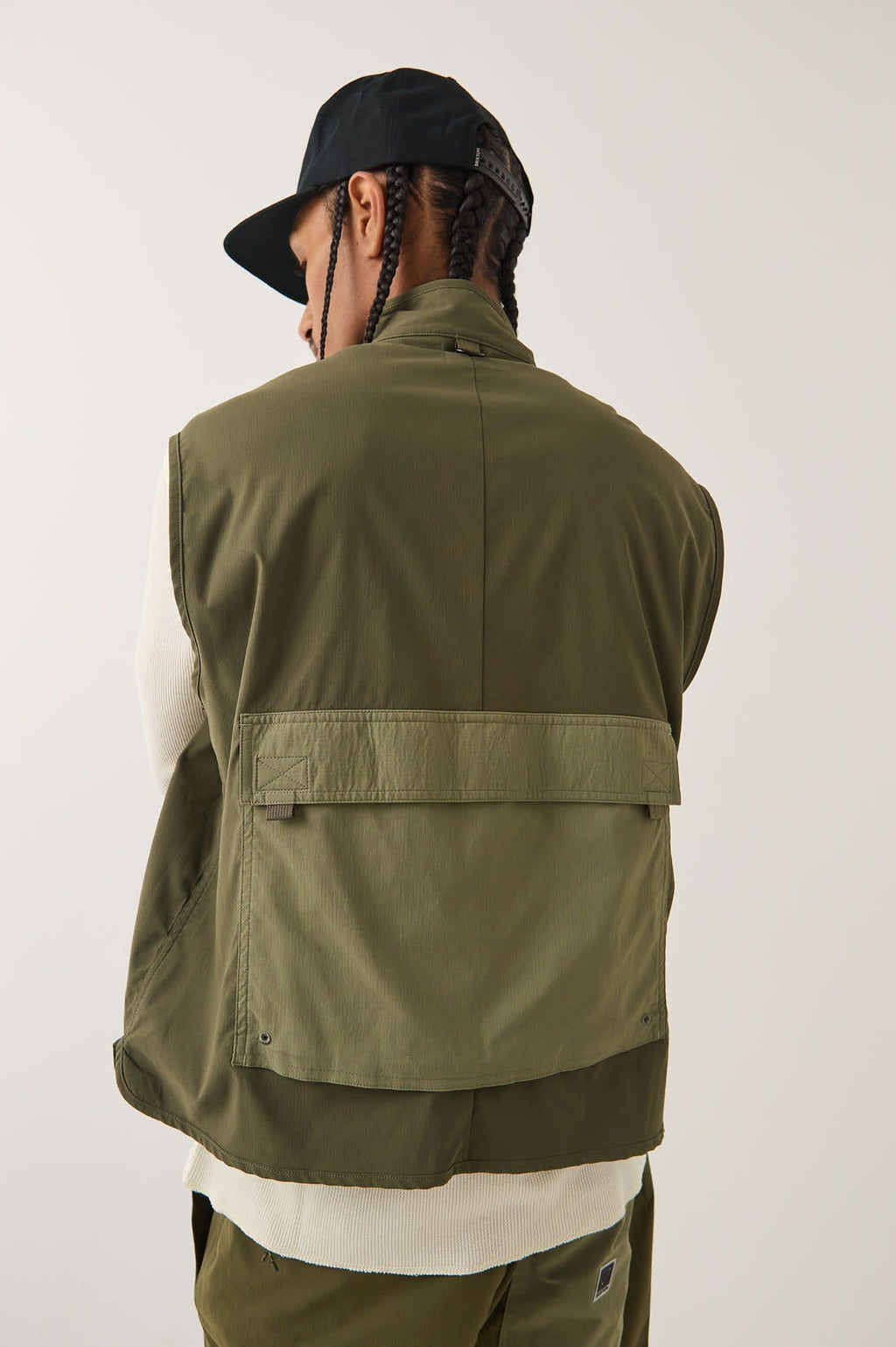 Journey Utility Vest - Dark Olive/Olive Surplus