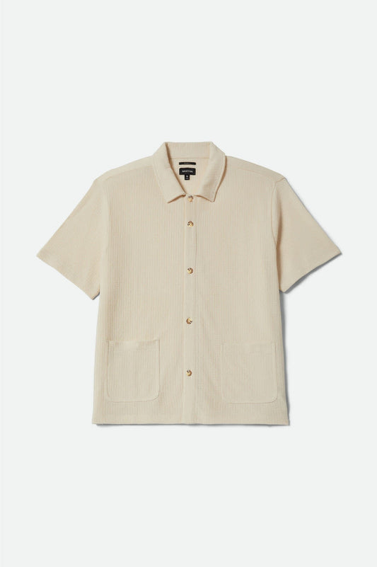 Poolside Short Sleeve Shirt - Off White
