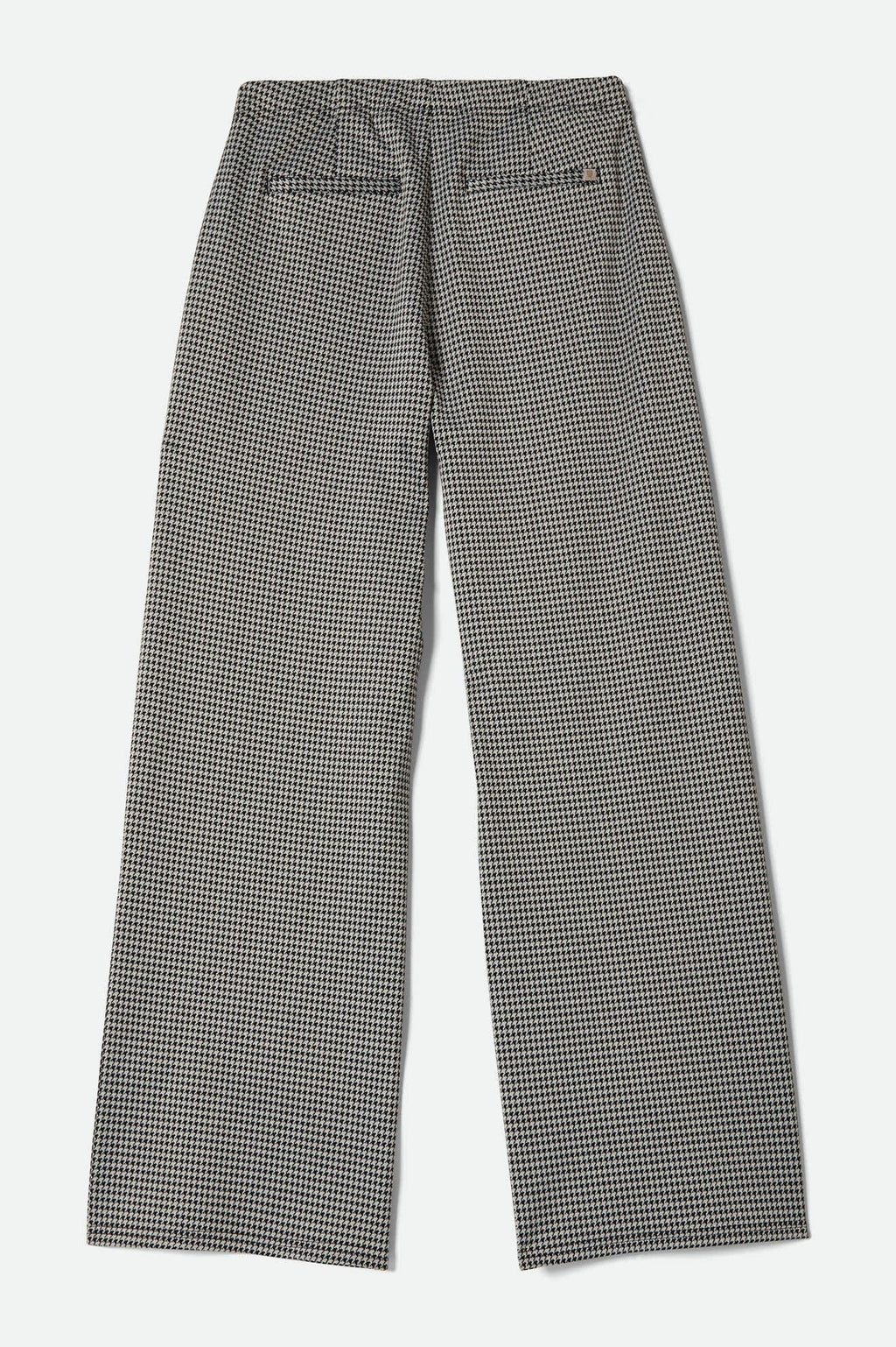 Houndstooth Leisure Trouser Pant - Winter White/Black