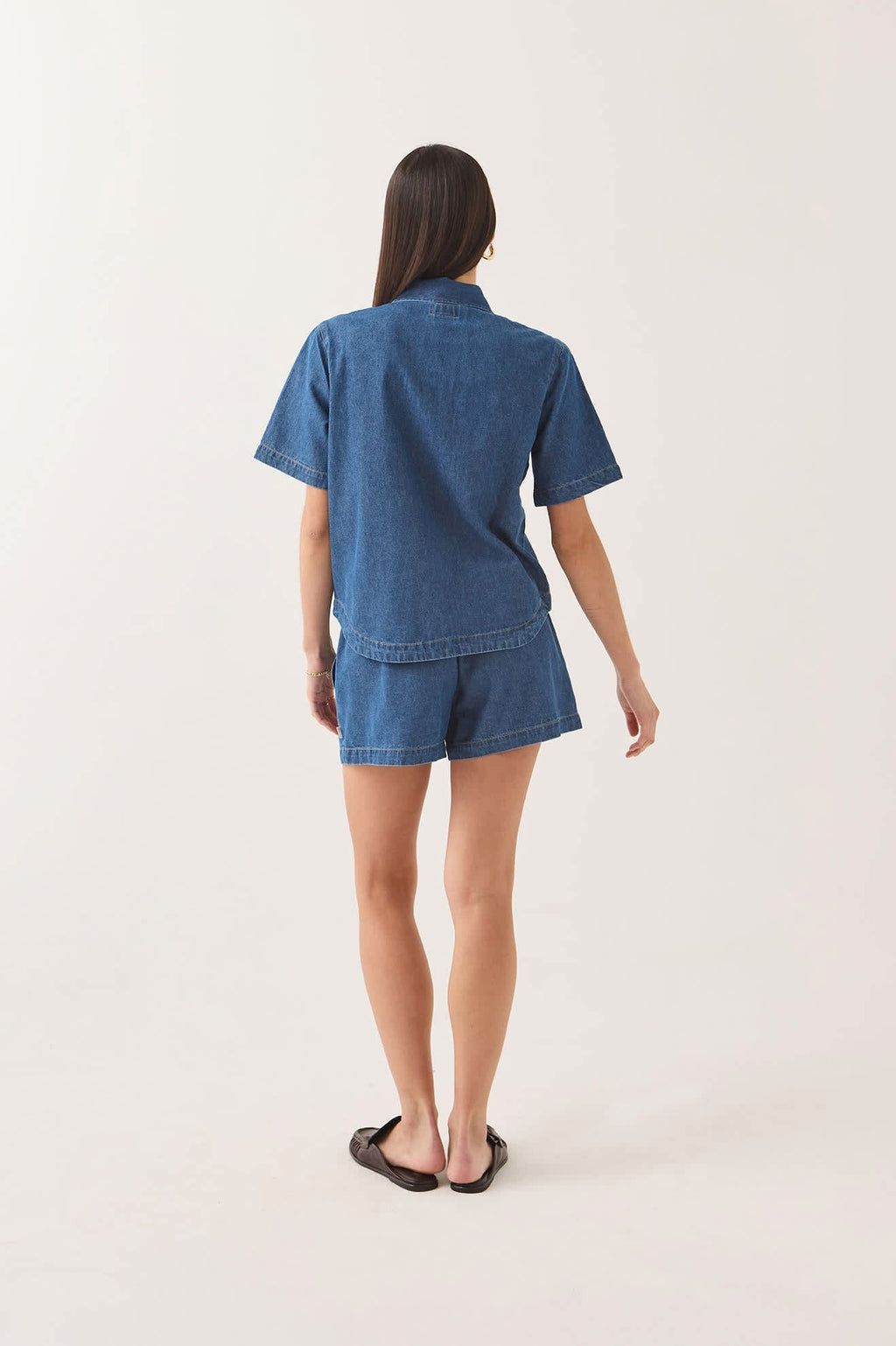 Mechanics Women's Shirt - Medium Chambray