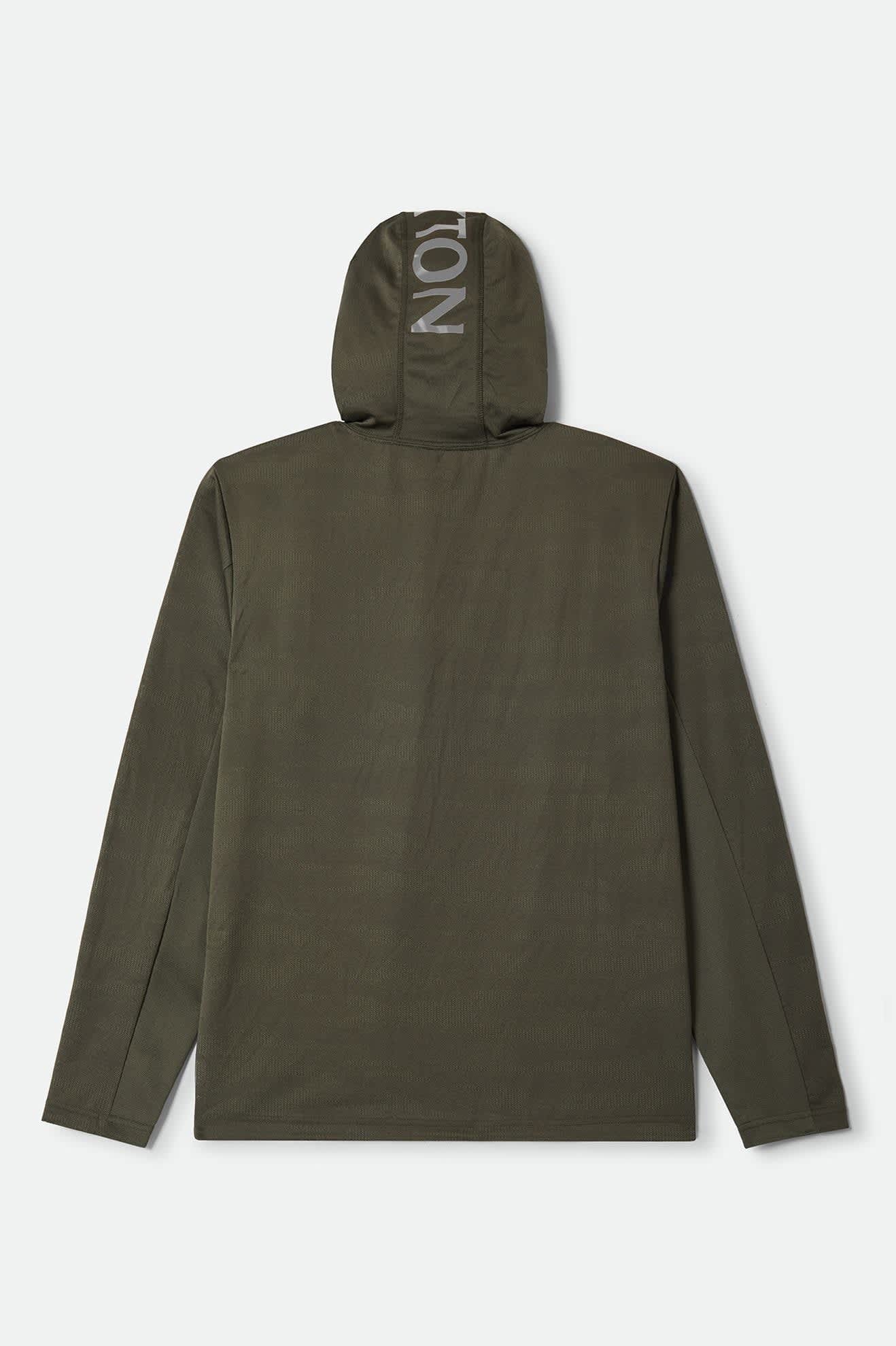 Journey Long Sleeve Sun Hoodie - Olive Tiger Camo