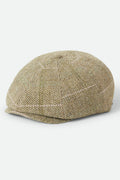 Brood Lightweight Newsboy Cap - Sublime Green Houndstooth