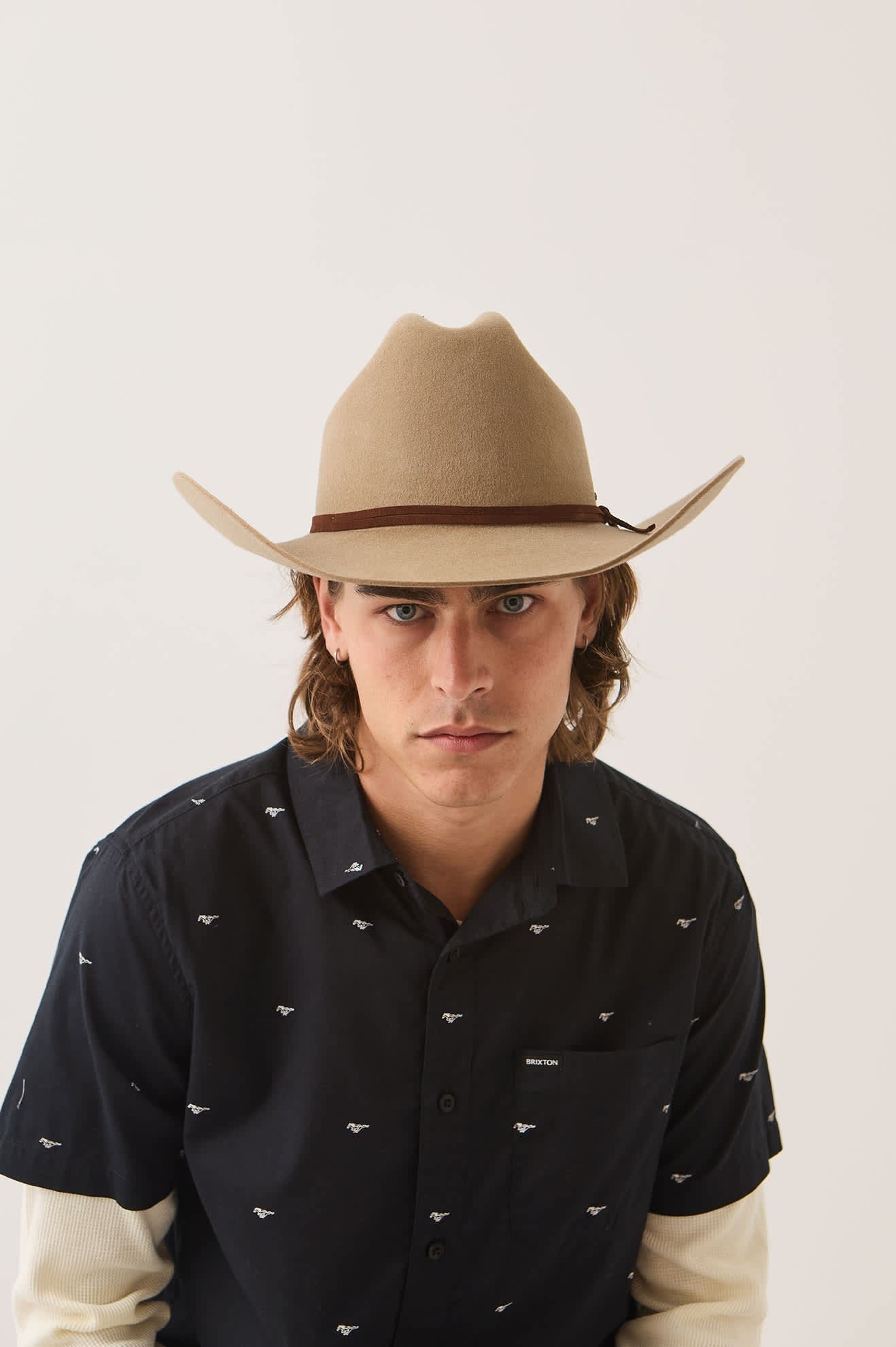 Laredo Cowboy Hat - Khaki
