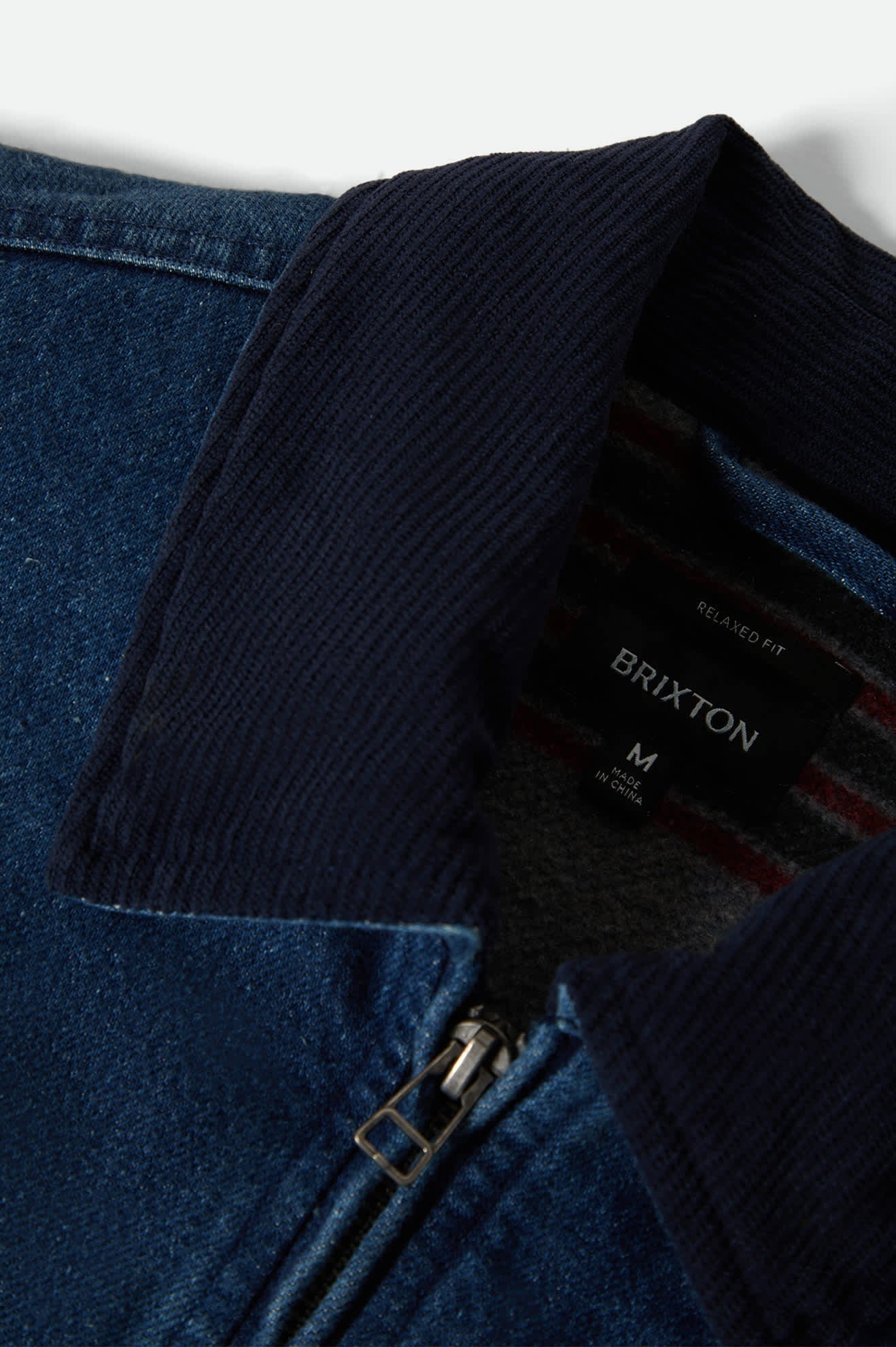 Altered Threads Lined Garage Jacket - Medium Wash Denim