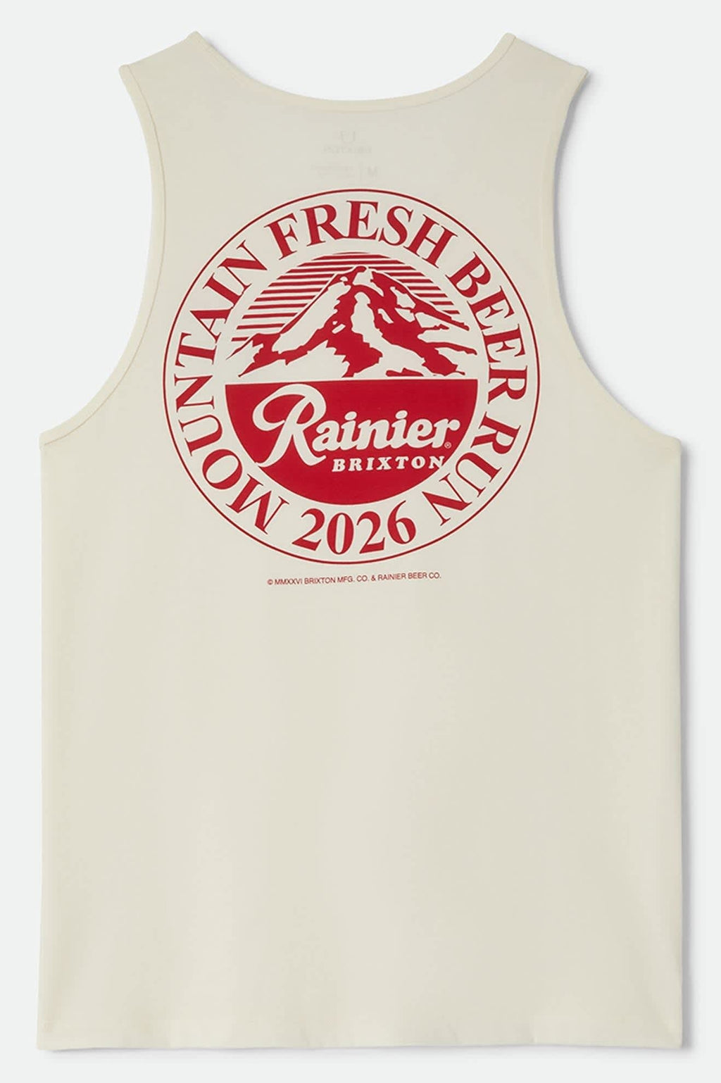 Rainier Beer Run Tank - Natural