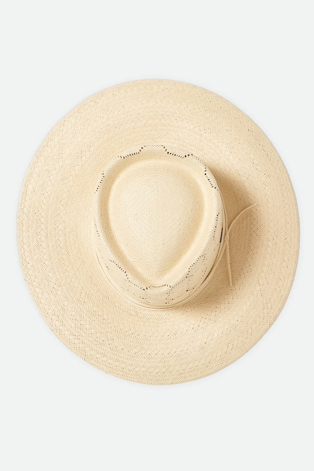 Porto Straw Fedora - Natural