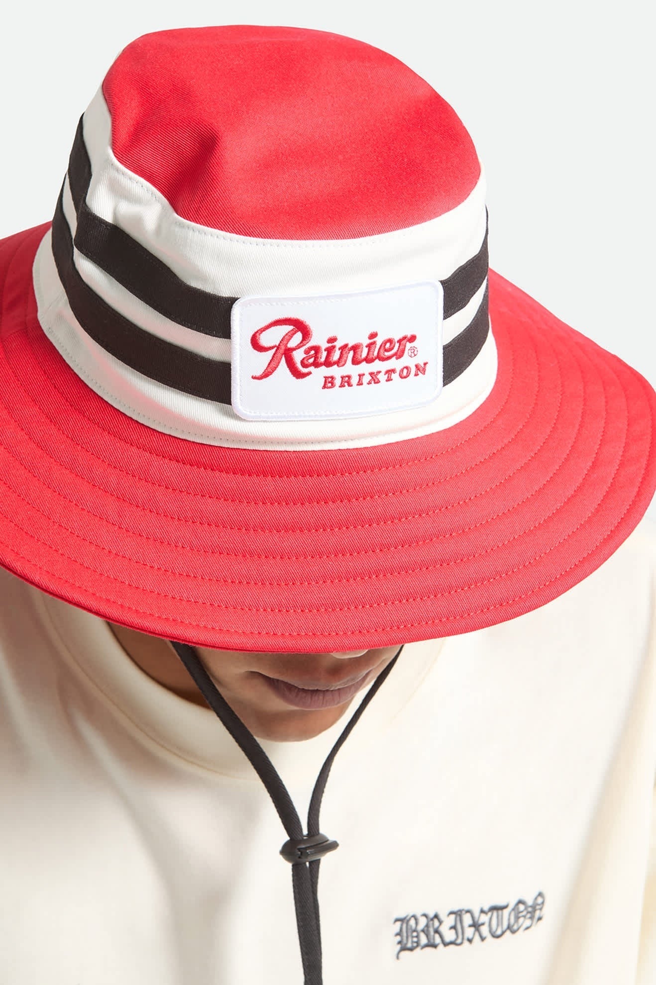 Rainier X Brixton Boonie - Natural/Red