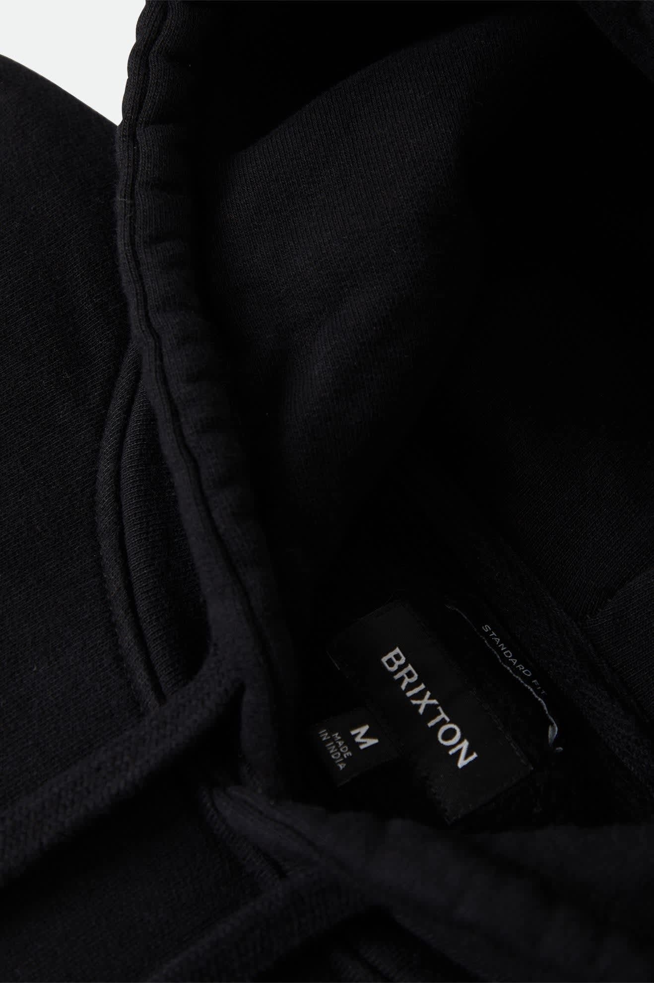 Brixton Baseline Hood Fleece - Black