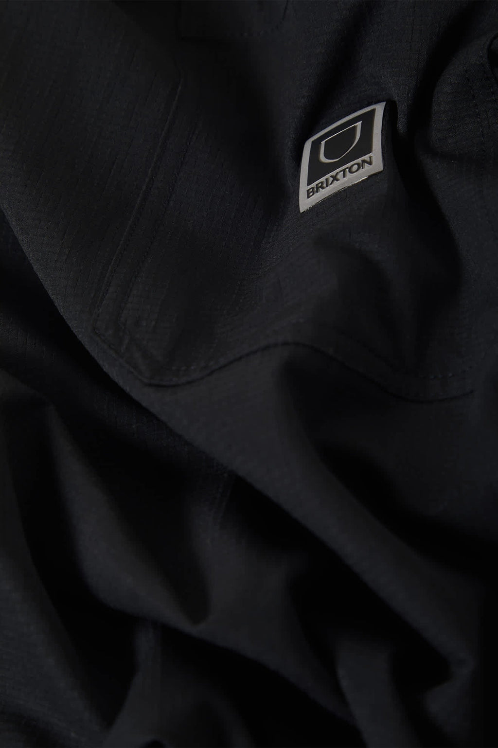 Journey Lightweight 1/2 Zip Cropped Short Sleeve Shirt - Black