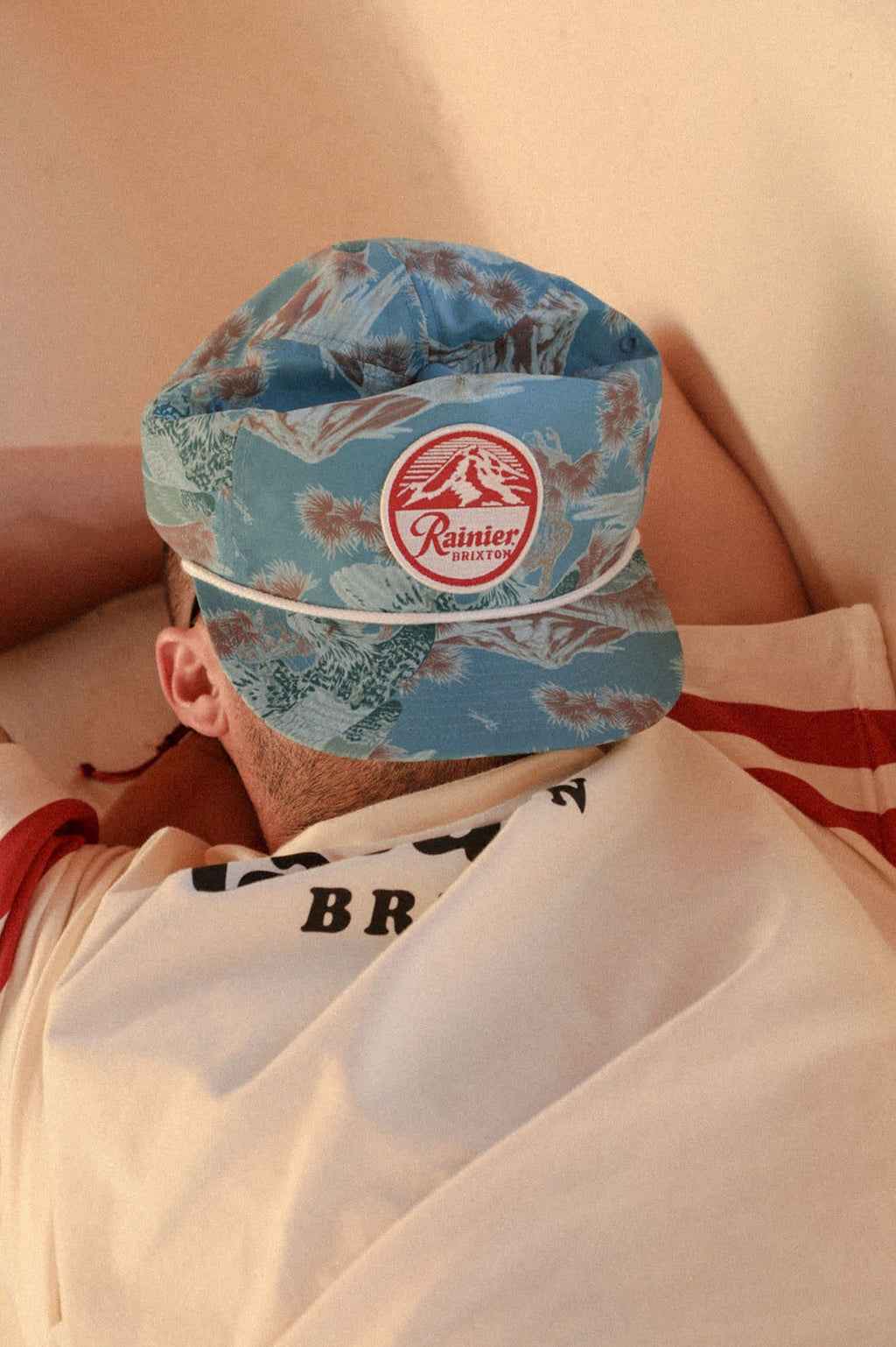 Rainier X Brixton Snapback - Blue Sky