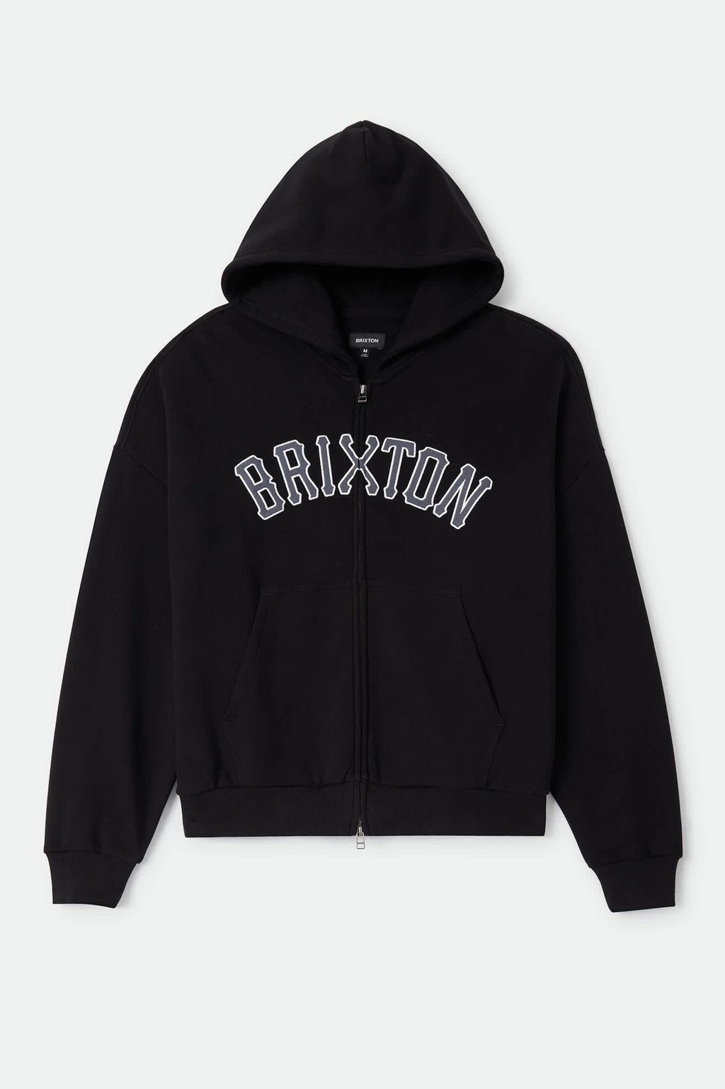 Dugout Zip Hood Fleece - Black/Grey