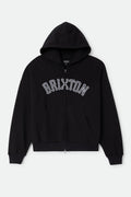 Dugout Zip Hood Fleece - Black/Grey