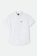 Charter Print Shirt - White/Geo