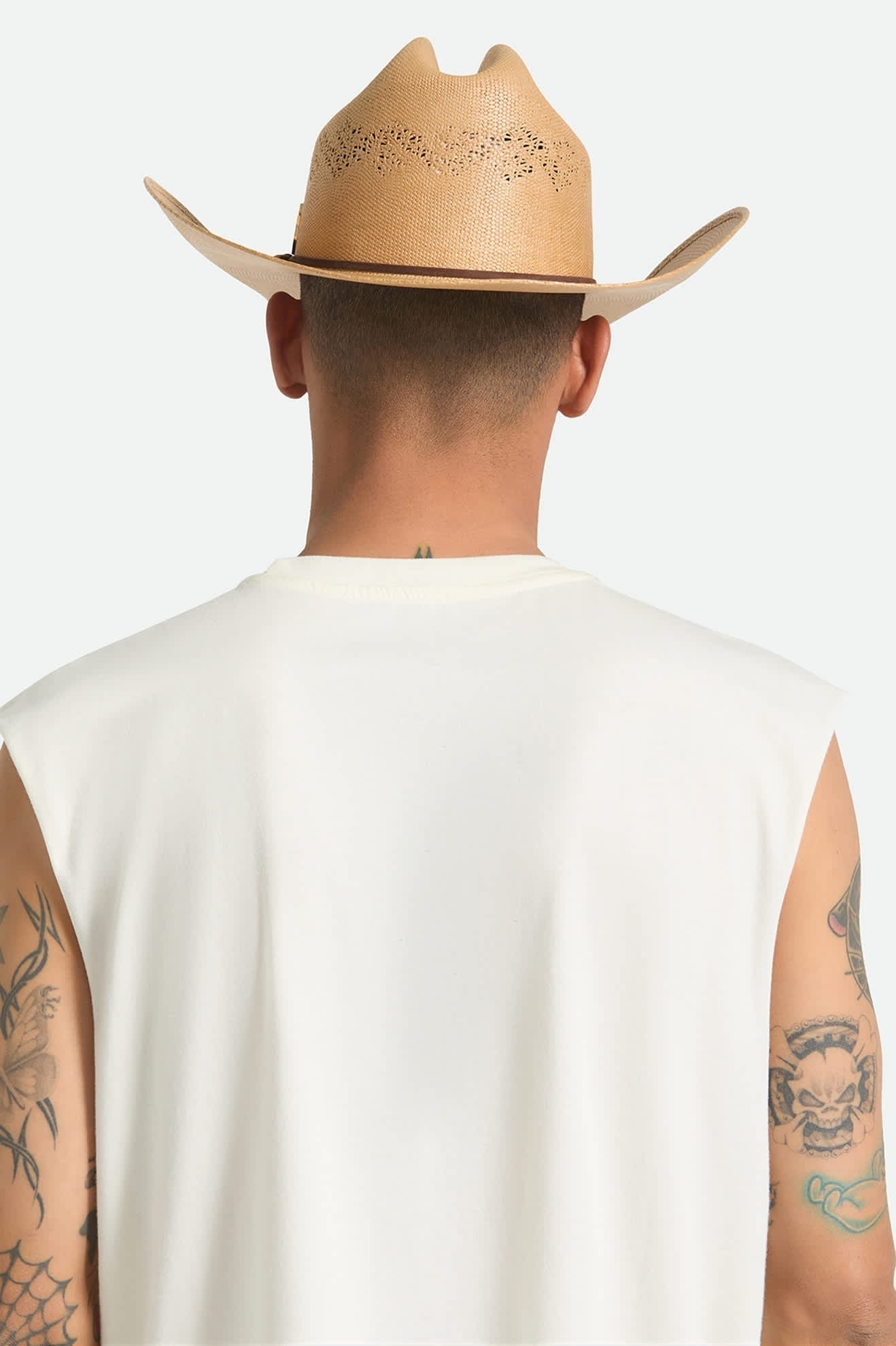 Lone Star Straw Cowboy Hat - Texas Gold