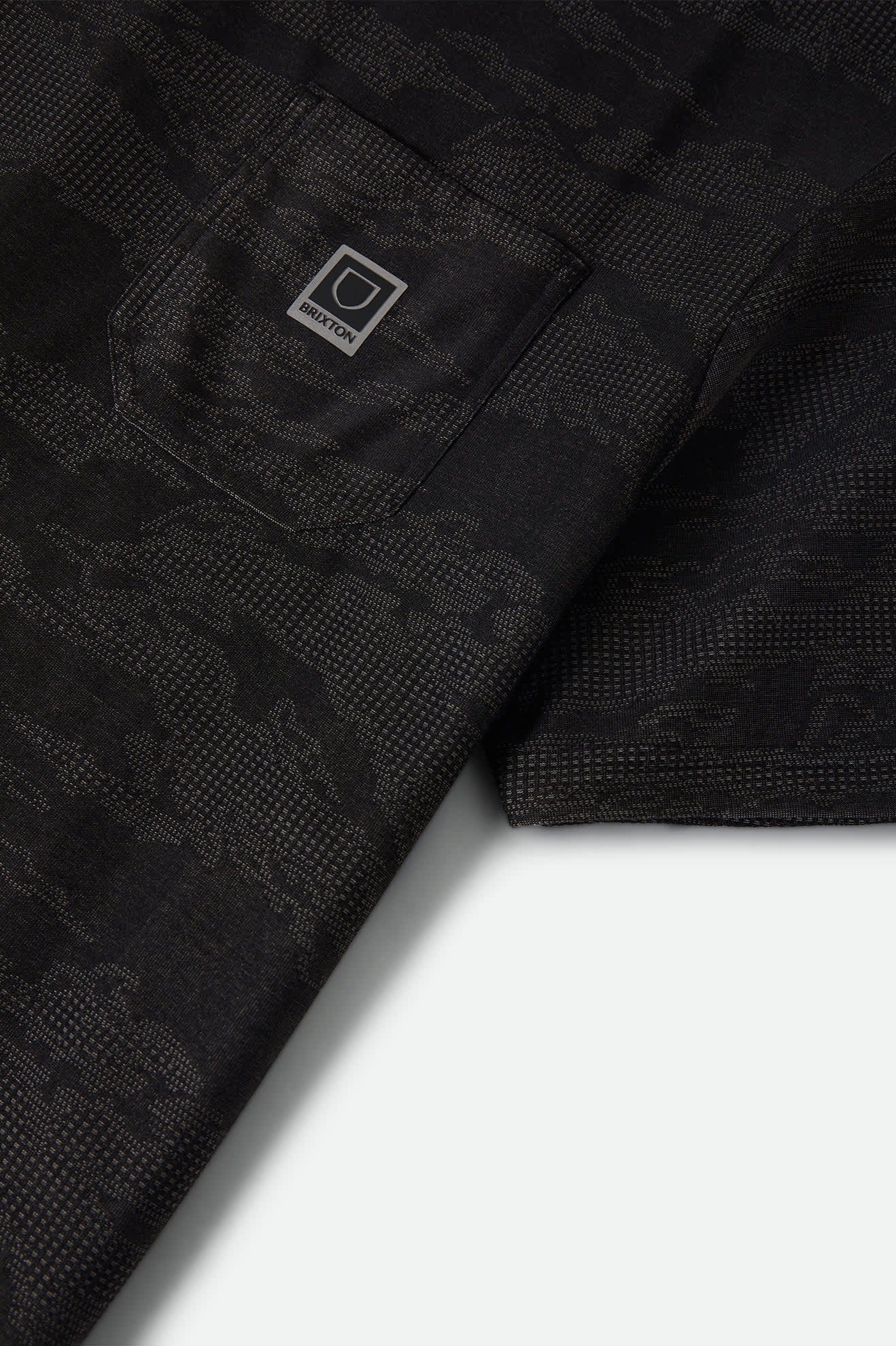 Journey Short Sleeve Pocket T-Shirt - Black Tiger Camo