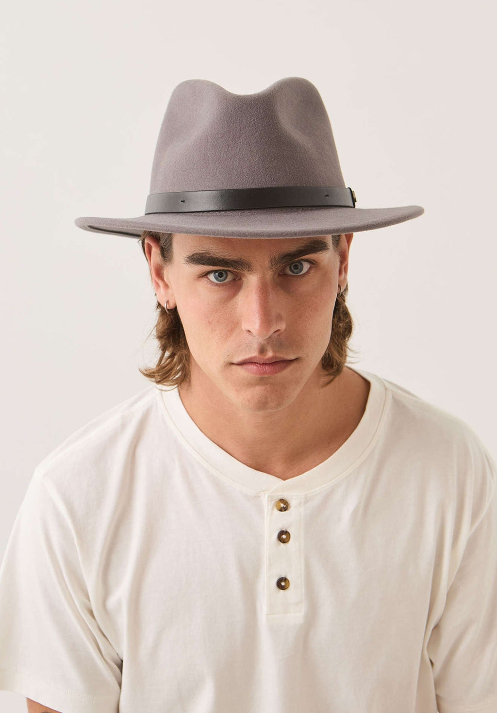 Messer Fedora - Grey/Grey